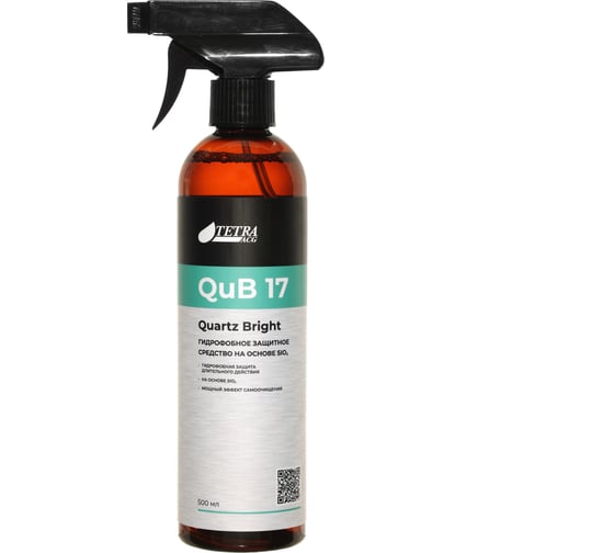 Гидрофобное защитное средство на основе Hydrolak QuB 17 Quartz Bright SiO2 500 мл 1029023 1