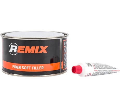 Полиэфирная шпатлевка со стекловолокном REMIX 2К 0,9 кг RM-FSF-900