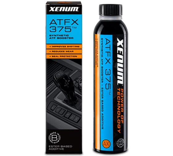 Синтетическая присадка к жидкостям для ATF и CVT на эстеровой основе, XENUM ATFX 375 0,375 л 3253375 1