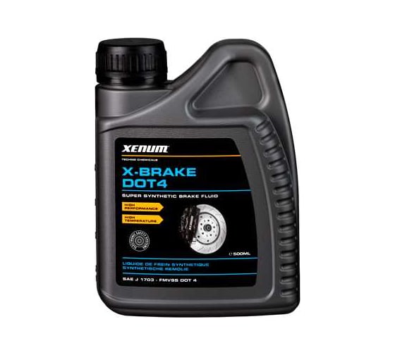 Синтетическая тормозная жидкость XENUM X-BRAKE DOT 4, 0,5 л 1358500