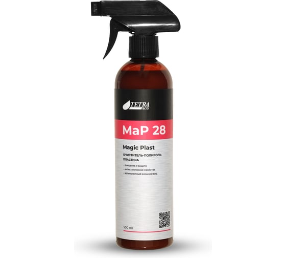 Очиститель-полироль пластика ACG Plast Care MaP 28 Magic Plast 500 мл 1029025 1