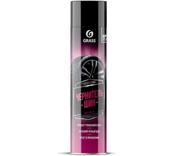 Чернитель шин Grass Tire Polish (аэрозоль 400 мл) 110546 1