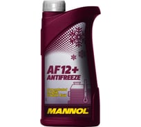 Концентрат антрифриз MANNOL ANTIFREEZE AF12+ LONGLIFE красный, 1л 2032