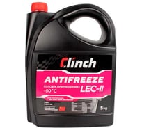 Антифриз Clinch розовый LEC-II -50, канистра 5 кг 311345L