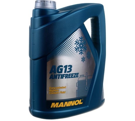 Концентрат антрифриз MANNOL ANTIFREEZE AG13 HIGHTEC 5 л, зеленый 2035