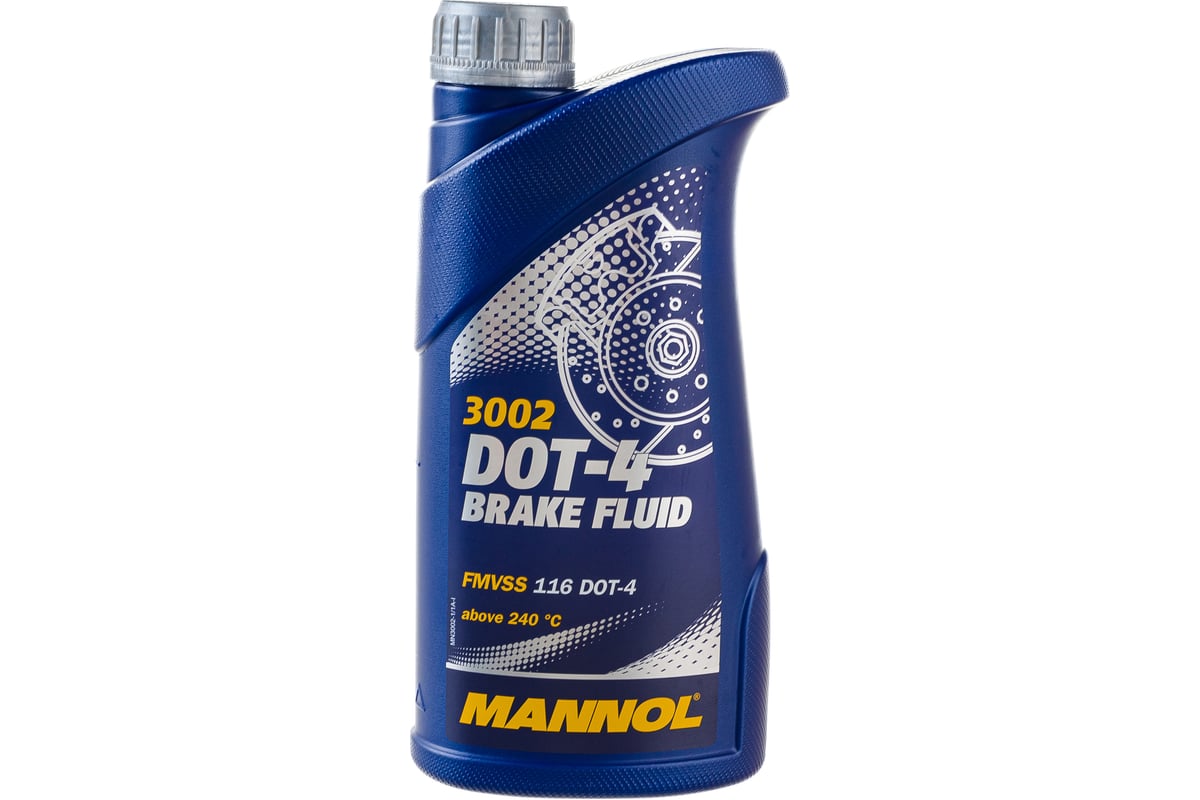 Тормозная жидкость MANNOL DOT-4 1 л 8941 - выгодная цена, отзывы ...