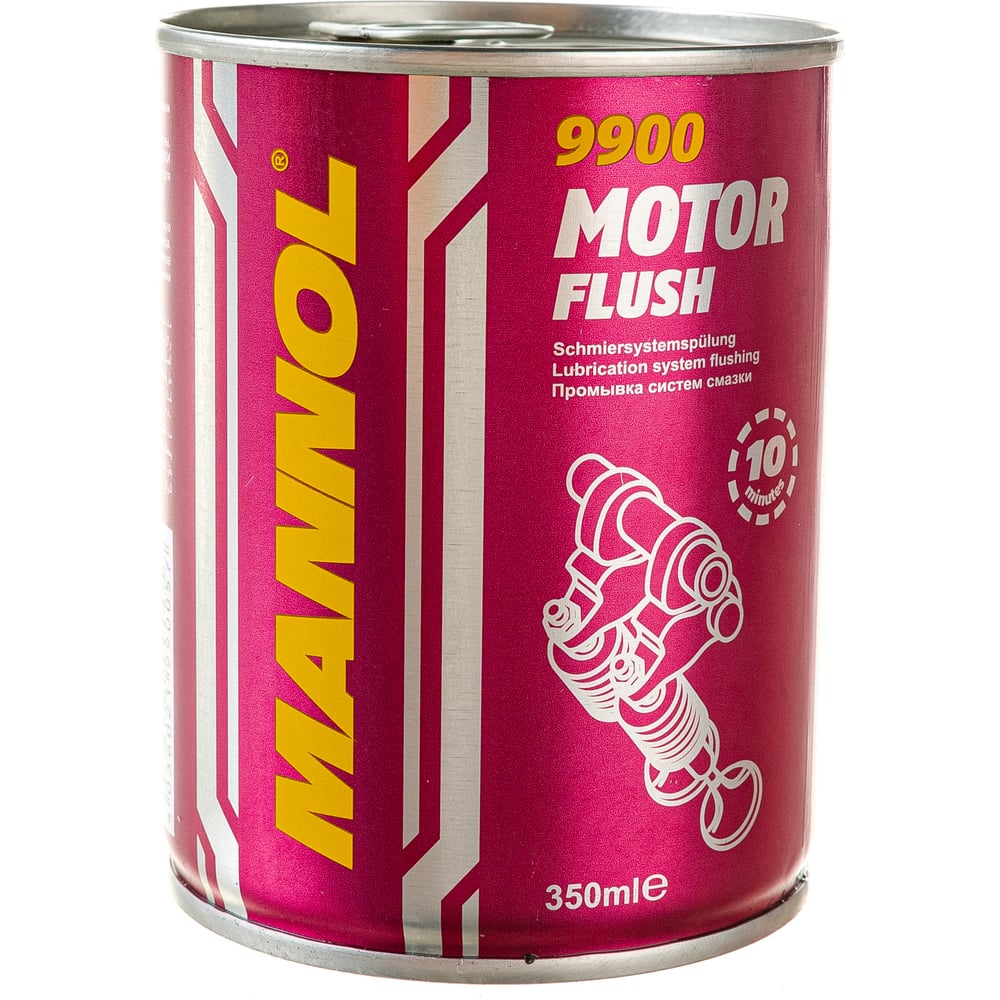 Очиститель системы смазки MANNOL MOTOR FLUSH 10 мин., 350 мл 2100/1 ...