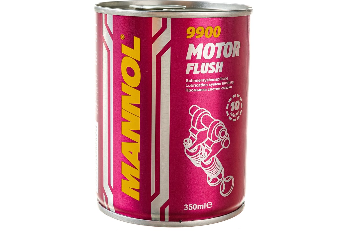 Очиститель системы смазки MANNOL MOTOR FLUSH 10 мин., 350 мл 2100/1