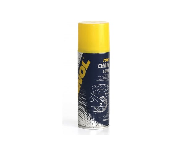 Синтетическая белая смазка для цепей MANNOL CHAIN LUBE, 200 мл 2466