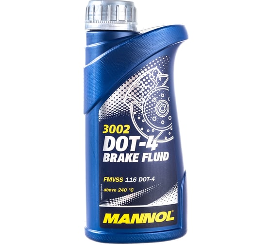 Тормозная жидкость MANNOL DOT-4 500 мл 8940