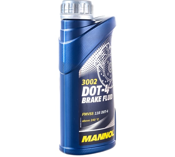 Тормозная жидкость MANNOL DOT-4 500 мл 8940