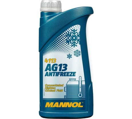 Концентрат антрифриз MANNOL ANTIFREEZE AG13 HIGHTEC 1 л, зеленый 2034