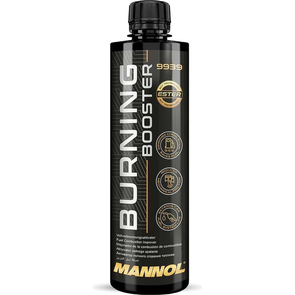 Активатор полного сгорания топлива MANNOL BENZIN ESTER ADDITIVE BURNING