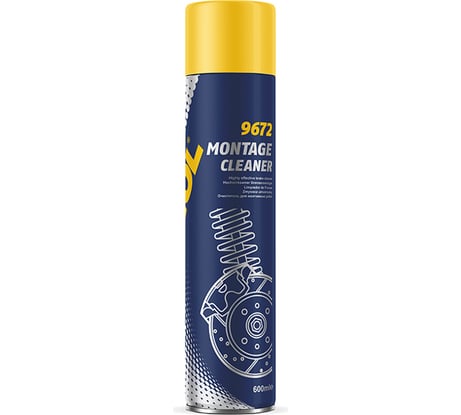 Очиститель для монтажных работ MANNOL MONTAGE CLEANER, 600 мл 2418