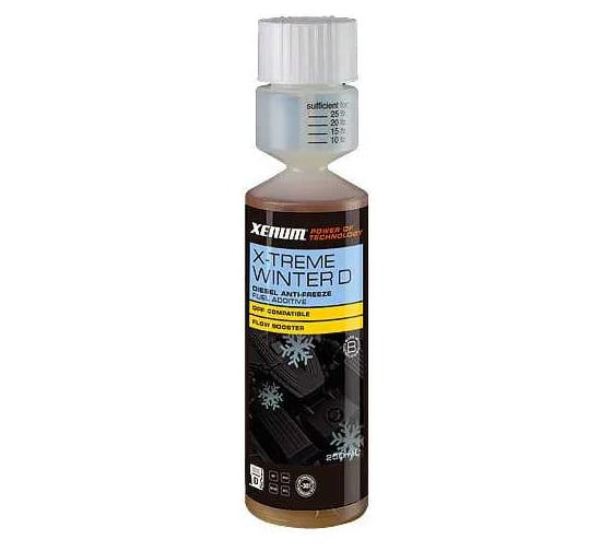 Антигель дизельного топлива XENUM концентрат X-TREME WINTER D, 0,25 л 3055250 1