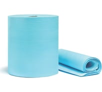 Салфетки нетканые ZIPLAB Сонтара для обезжиривания, 75 г/м², 30x32, голубые, 400шт/рул 14010