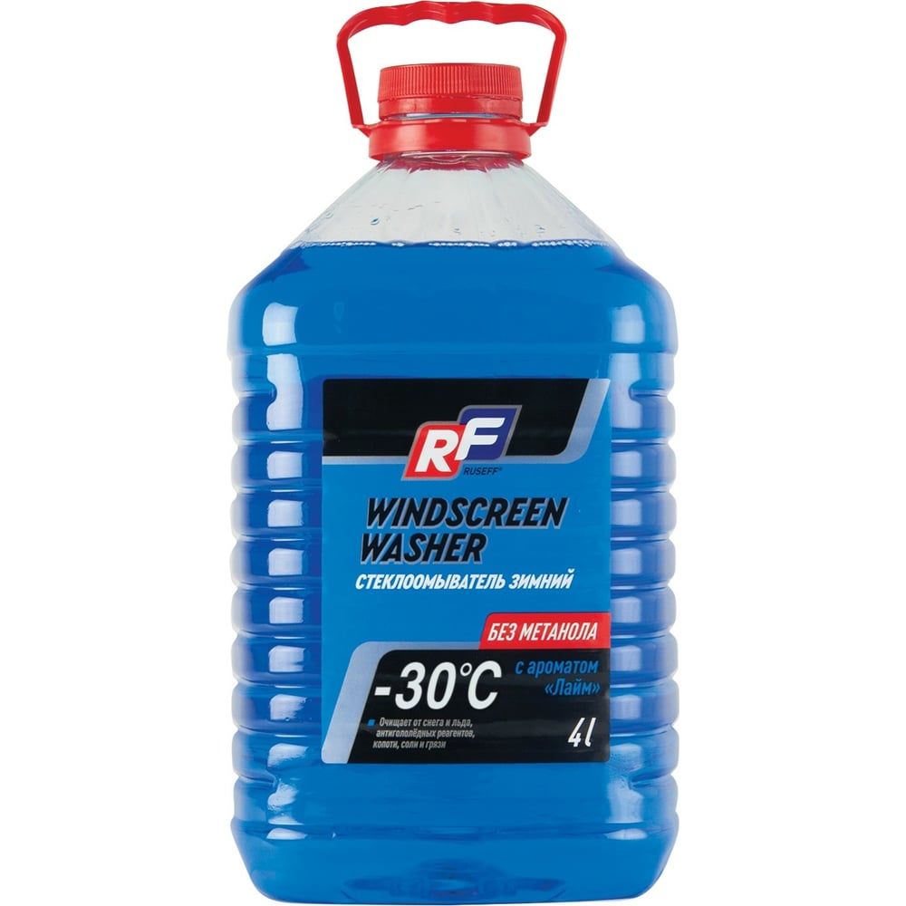 Стеклоомыватель зимний RUSEFF - 30 С, 4л 15230N - выгодная цена, отзывы ...