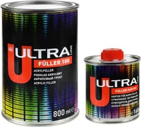 Грунт акриловый +отвердитель NOVOL 100 ULTRA FULLERR 5+1 0,8л+0,16л белый X186332998