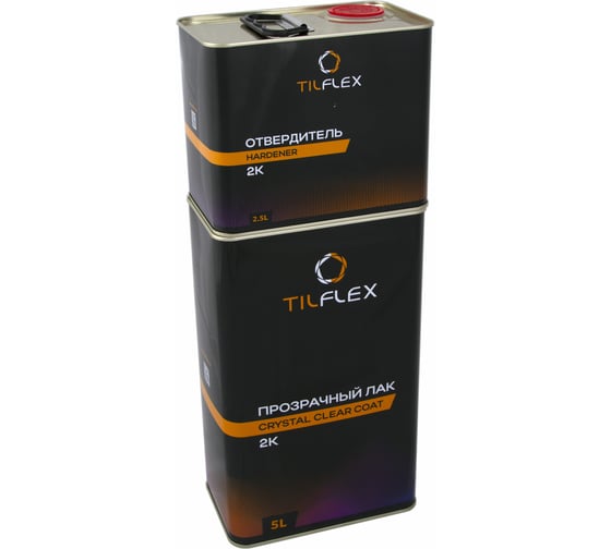 Лак TILFLEX 2K, в комплекте с отвердителем (5л+2,5л) TLS01 1
