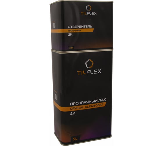 Лак TILFLEX 2K, в комплекте с отвердителем (5л+2,5л) TLS01