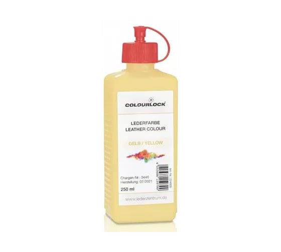 Краска для кожи Koch Chemie COLOURLOCK желтый Lederfarbe gelb 250мл LZ-224606