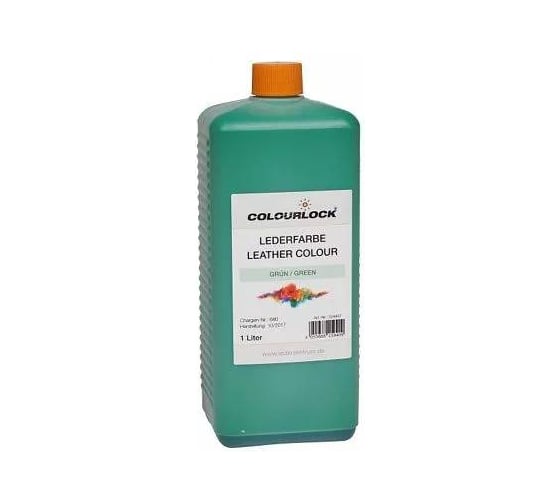 Краска для кожи Koch Chemie COLOURLOCK зелёная Lederfarbe grün 1000 мл LZ-224437