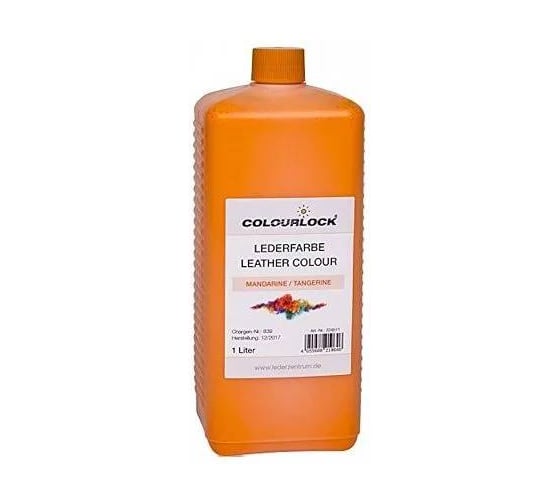 Краска для кожи Koch Chemie COLOURLOCK мандарин Lederfarbe mandarine 1л LZ-224511 1