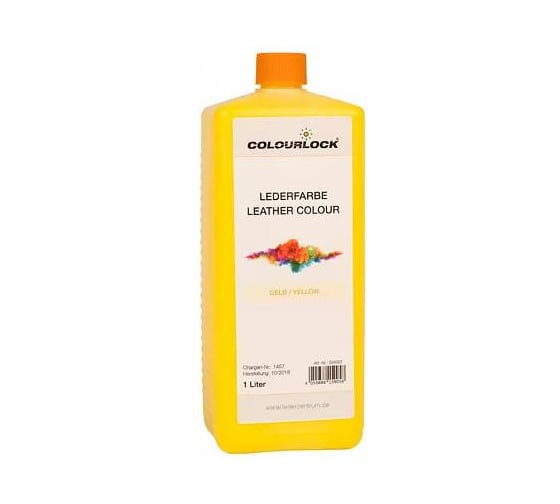 Краска для кожи Koch Chemie COLOURLOCK желтый Lederfarbe gelb 1000мл LZ-224352