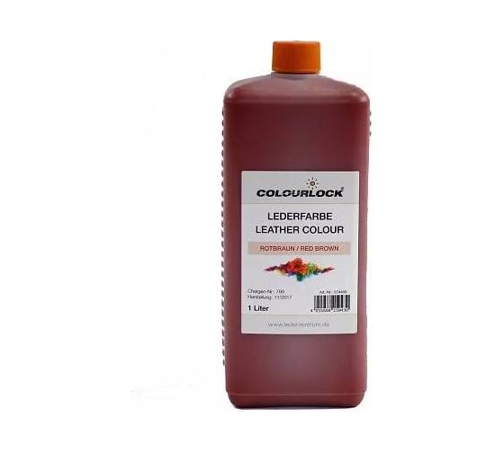 Краска для кожи Koch Chemie COLOURLOCK красно-коричневый Lederfarbe rotbraun 1000 мл LZ-224446 1