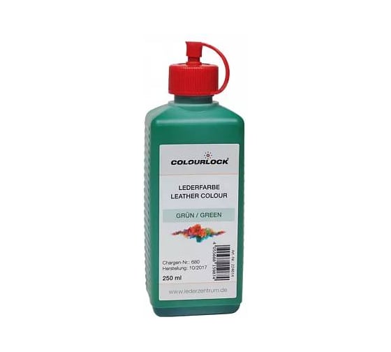 Краска для кожи Koch Chemie COLOURLOCK зелёная Lederfarbe grün 250 мл LZ-224614