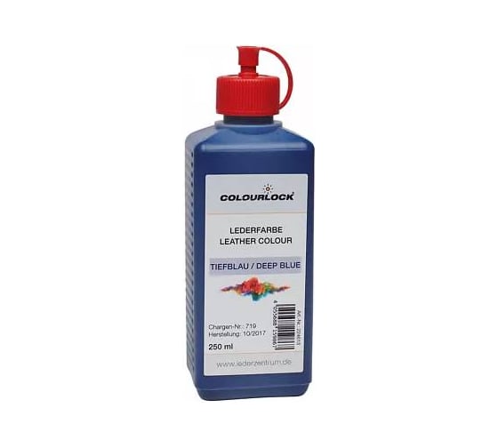 Краска для кожи Koch Chemie COLOURLOCK темно-синий Lederfarbe tiefblau 250 мл LZ-224613 1