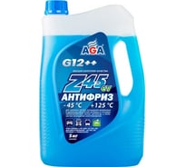 Антифриз AGA готовый к применению, синий, -45С, 5 кг, G-12++ AGA306Z