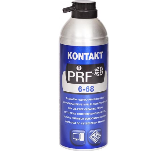 Спрей-очиститель для контактов 6-68 Taerosol Kontakt spray, спрей 520 мл taePE66852