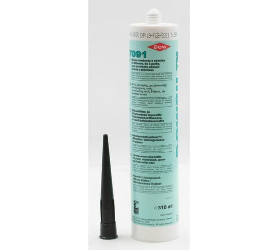 Герметик для фар DOWSIL 7091 black, 310 мл 2756030