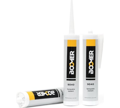 Герметик распыляемый гибридный полимерный BOOMER бежевый, 290 мл 9040 beige