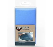 Салфетка из микрофибры K2 PRO OPTI 40х40 см, для стекол и зеркал M430