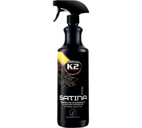 Полироль для пластика K2 SATINA PRO, спрей 1000мл D50911 1