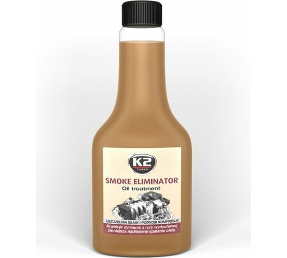 Присадка в масло K2 Антидым SMOKE ELIMINATOR 355 мл T3511