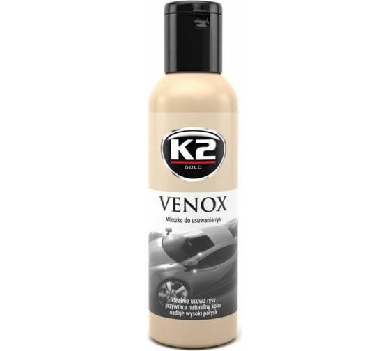 Молочко для удаления царапин K2 GOLD VENOX, 180 гр. + губка G050 1