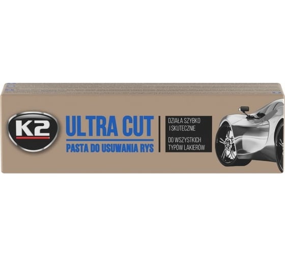 Паста для удаления царапин K2 ULTRA CUT, 100 гр. K002