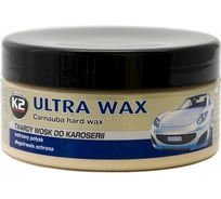 Паста-полироль для кузова K2 ULTRA WAX с воском + губка, 250 мл K073