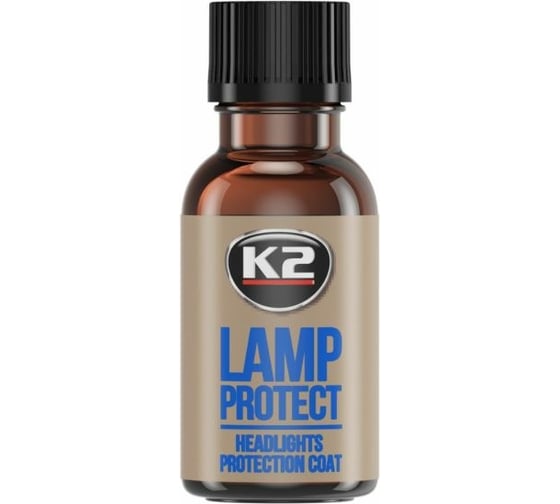 Покрытие защитное для фар K2 LAMP PROTECT 10мл + аппликатор, салфетка K530