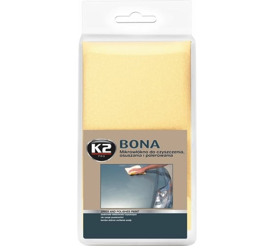 Салфетка для полировки K2 PRO BONA из микрофибры, 40х40 см L430 1