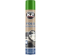 Полироль пластика K2 POLO PROTECTANT MAT зеленый чай, аэрозоль, 750 мл K418ZH