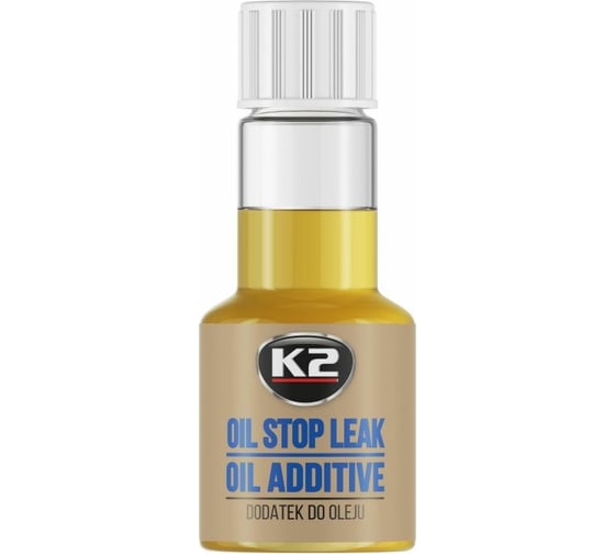 Герметик масляной системы двигателя K2 Stop Leak Oil 50 мл T377
