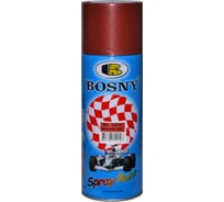 Акриловая аэрозольная краска Bosny красно - розовый, металлик 2519