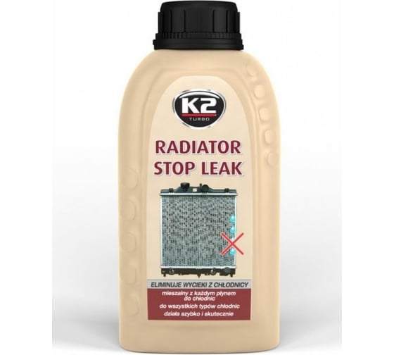 Жидкий герметик радиатора K2 Radiator Stop Leak, 250 мл T233