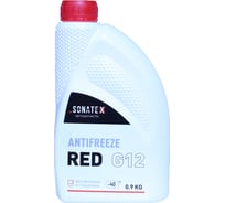 Антифриз Sonatex красный, 0.9 кг 102622