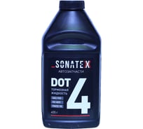 Тормозная жидкость Sonatex DOT4, 0.455 г 102643