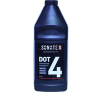 Тормозная жидкость Sonatex DOT4, 0.910 г 102644